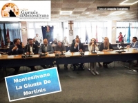 La giunta de Martinis presentata ieri