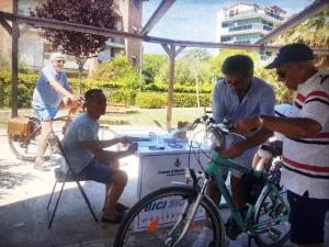 109 bici marchiate al parco Le Vele