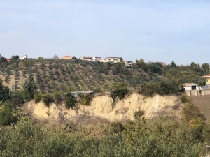 Pianella: partono i lavori per la frana di c.da Fornace