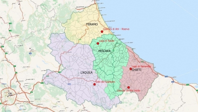 La mappa dei luoghi