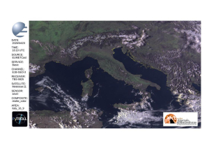 Sole nel fine settimana. Temperature in aumento.