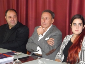 Enzo Cantagallo, Nunzio Fazzini e Leonora Armellini