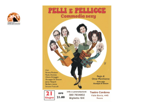 Teatro Cordova di Pescara, Pelli e pellicce, commedia sexy