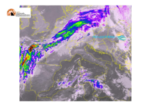 Foschie e banchi di nebbia sul versante adriatico