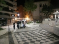 Polizia municipale in viale Muzii