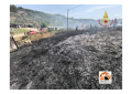 Incendio Cappelle sul Tavo,  Valle Sbraccia: l'intervento Drago 155 del reparto volo VVF di Pescara