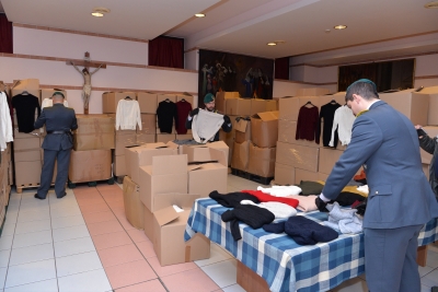 Torino, 12mila capi contraffatti donati al Cottolengo