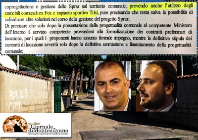 Montesilvano/Migranti. De Martinis, “nessun centro ai campi Trisi, solo una eventualità da progetto”