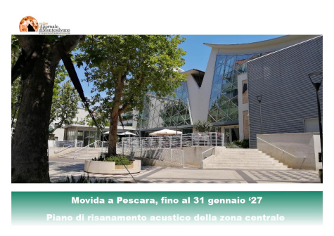 Pescara Movida. L'ordinanza dei divieti del fine settimana prorogata fino al 31 gennaio '27