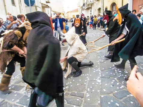 Un momento della sfilata