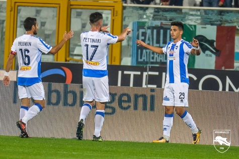 La festa dei biancazzurri