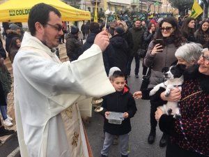 Pianella, benedizione di una piccola Arca di Noè