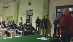 nella foto Sindaco maragno e gli assessori Vaccaro e De Martinis