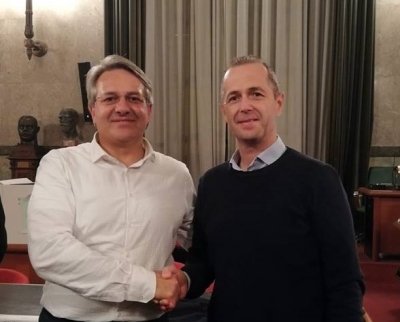 i due presidenti, uscente e neoletto
