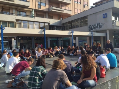 Incontro di ieri a Piazza Salotto