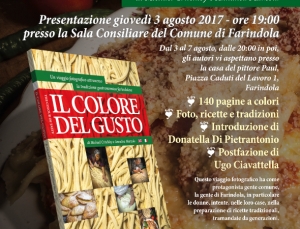 Farindola, Masciulli presenta Il colore del gusto