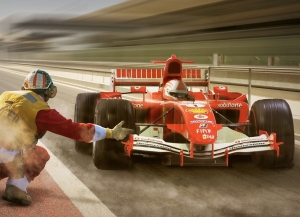 Gp. Kimi Secondo, Seb terzo e di nuovo in testa al mondiale