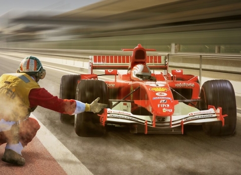 Gp. Kimi Secondo, Seb terzo e di nuovo in testa al mondiale
