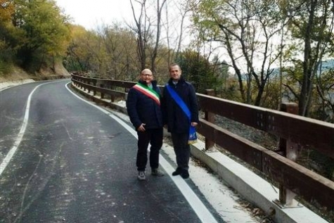 Civitella Casanova.€ 600.000,00 per strada provinciale. Riaperta al traffico