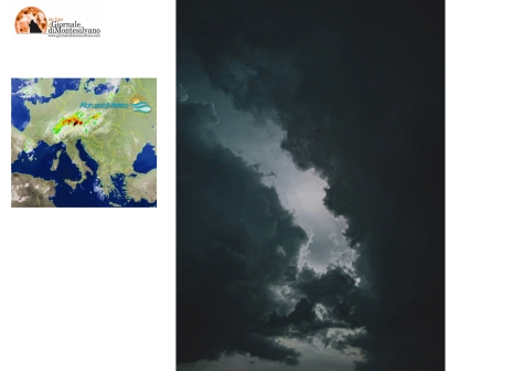 Temperature in lieve diminuzione, arrivano i temporali