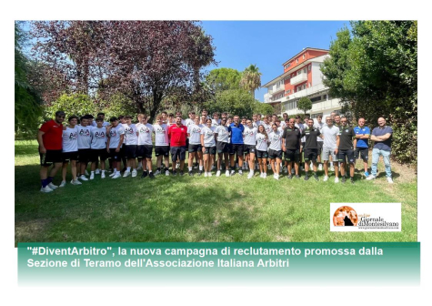 L’AIA Teramo entra nelle scuole: al via la campagna "#DiventArbitro" all’Istituto "Alessandrini-Marino"