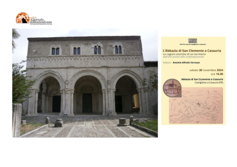 Castiglione a Casauria:  Conferenza all’Abbazia di San Clemente a Casauria.