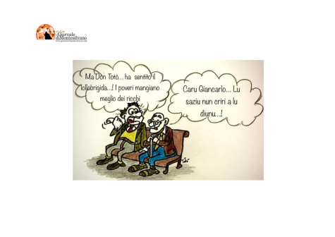 Lollobrigida "Spesso i poveri mangiano meglio dei ricchi"…