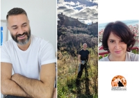 Massimiliano Ferragina, David Ferrante e Manola Di Tullio ai “Gelati Letterari”