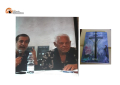Probi e Gino Berardi autore del quadro in copertina
