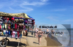 Montesilvano/ Commercio abusivo, sequestrato materiale sulla spiaggia