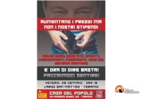 Working poor/Povertà nonostante tanto lavoro. La Casa del Popolo di Teramo si mobilita con Usb