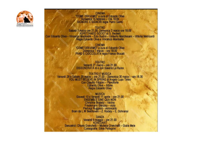 Il Teatro Immediato di Pescara presenta la seconda parte della stagione 2024/2025