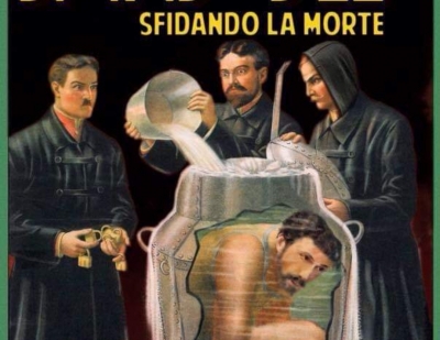 Tagliacozzo, grande numero di escapologia alla Houdini