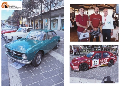 “La storia dell’Alfa e le corse”. 60 auto Alfa Romeo hanno preso parte al raduno