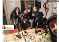 Il cast del programma insieme all'ospite della scorsa puntata Gabriele Di Camillo