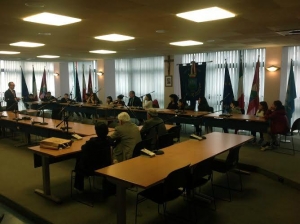 Durante il consiglio comunale dei bambini