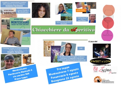 Chiacchiere da aperitivo. Parte da Montesilvano il format di Angela Curatolo
