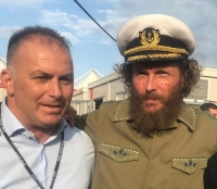 Il Sindaco De Martinis con Jovanotti