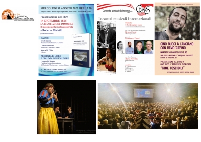 Abruzzo, dal teatro alla musica, eventi del 30-31 Agosto 2022.