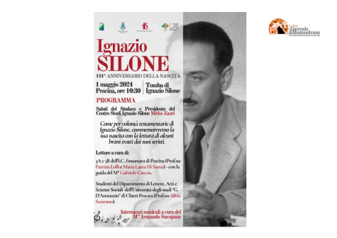 La Città di Pescina celebra il 1 maggio nel nome di Silone