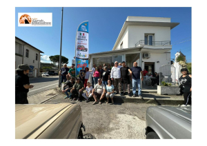 1° Raduno Renault 4 club le Francesine: colazione a Bolognano, pranzo a Campo Imperatore