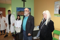 Pescara. Giobbe Covatta visita il Poliambulatorio “Domenico Allegrino”