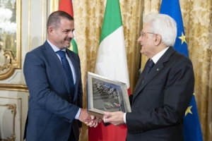 Oro premiato da Mattarella