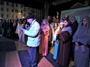 Presepe vivente aquilano commuove e conquista Gorizia