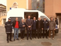 Montesilvano/Befana del Vigile 2017, consegna alla mensa di via Lanciano
