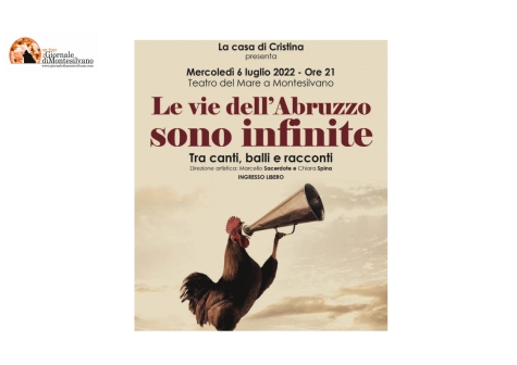 Montesilvano, Le vie dell'Abruzzo sono infinite al teatro del mare