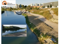 Montesilvano. Fanghi sul fiume Saline. Di Sante: nessuna risposta.