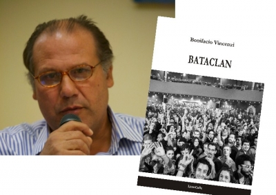 Vincenzi e la copertina del libro