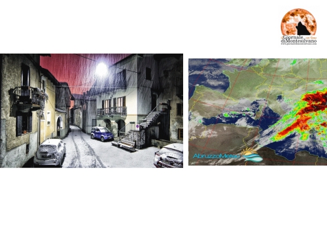 Abruzzo. Da Giovedì temperature in diminuzione. Neve anche a bassa quota.