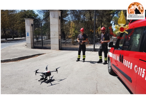 Pescara, con droni fotogrammetria su area incendio